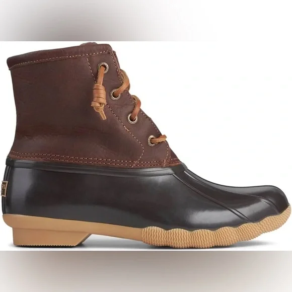 Sperry Saltwater Duck Boots in Tan - Picture 7 of 9